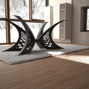 Modern metal table base for Marble, Glass, Wood tops. Premium quality with free shipping. Handmade furniture legs [SPSOA225]