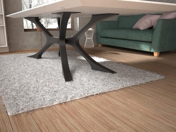 Modern Rustic Metal Table Base – Unique Shape. High-Quality EU Craftsmanship. [NHGT187] - Image 7