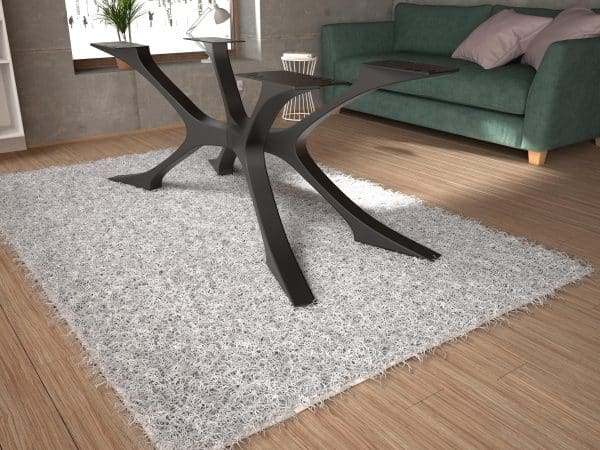 Modern Rustic Metal Table Base – Unique Shape. High-Quality EU Craftsmanship. [NHGT187] - Image 2