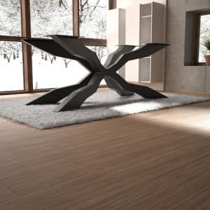 Rustic Geometric Metal Table Legs – Handmade Steel Base for Dining or Live Edge Wood Tops [NNROBC187]